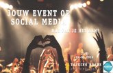 Jouw evenement op sociale media - studiedag Live