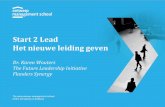 Start to lead: het nieuwe leiding geven - Karen Wouters - Antwerp Management School