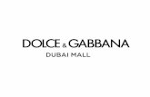 DOLCE & GABANA -DUBAI MALL