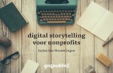 Digital storytelling voor nonprofits
