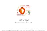 WALC15 day 5 -  demo day!