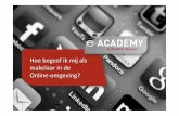 e-Academy II - 2014: Hoe begeef ik mij als makelaar in de Online-omgeving?