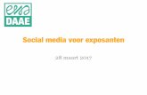 Social media voor exposanten | Designdistrict | maart 2017