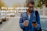 Lightspeed connect- Ellen Akkerman - Bing - ‘Jouw doelgroep zit op Bing, waarom jij nog niet?’