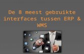 De 8 meest gebruikte interfaces tussen ERP & WMS