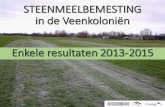 Steenmeel Veenkoloniën 2015