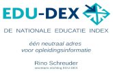 Edudex: één standaard en één adres voor opleidingsinformatie