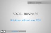 Social business - Het ultieme slidedeck voor 2016