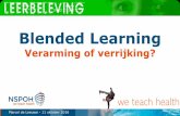 NSPOH Didactische training Blended Learning - 11 oktober 2016