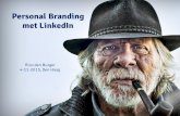 Personal Branding met LinkedIn (4 nov. 2015 voor JongHaga)