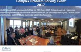 Seminar Complex Problem Solving 2017