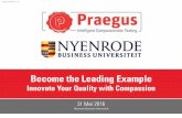 20160531 become the leading example praegus (ywe van der pol)