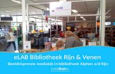 Beelimpressie MediaLab Bibliotheek Alphen ad Rijn