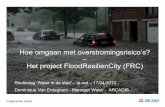 Hoe omgaan met overstromingsrisico's? - Het project FloodReslienCity (FRC)