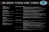 CV Elske van de Ven