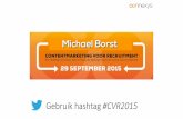 In 12 stappen naar contentstrategie   Connexys-event-contentmarketing-voor-recruitment-2015