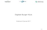 eHealth2020 Digitale Burger (& Instelling) Kluis