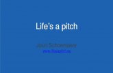 Life's a pitch, Jouri Schoemaker