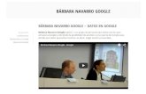 Barbara Navarro Google - Redes Sociales