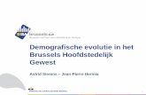 Demografische evolutie in het Brussels Hoofdstedelijk Gewest - Evolution démographique en Région de Bruxelles-Capitale