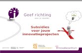 20170321 presentatie innovatiesubsidies (Katie Van den Bulck)