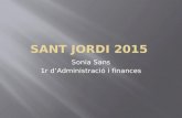 Sant jordi 2015