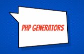 PHP Generators