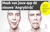 Apps; maak van jouw app dé nieuwe Angry Birds