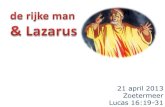 Rijke man en Lazarus
