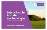 presentaties opleiding 'inleiding tot de archeologie en CAI' van 23 maart 2017