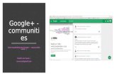 Google communities | How-to | QRC | handleiding