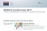 Kansen voor de coach op social media (Nobco Conferentie)