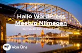 WordPress Cases met Koppelingen - WordPress Meetup Nijmegen