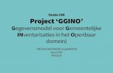 Project GGINO: Gegevensmodel voor Gemeentelijke INVentarisaties in het Openbaar domein