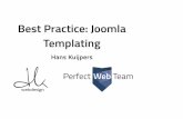 Best Practice: Joomla! templating