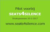 Seats4silence strategie 2017