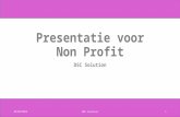 Presentatie voor non profit - Inbound Marketing en Marketing Automation