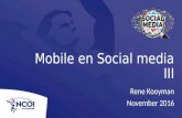 Mobile en Social Media