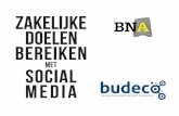 Zakelijke doelen bereiken met social media voor architecten - BNA Academy