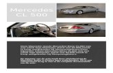 Mercedes cl 500
