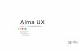 LIBISnet Gebruikersdag 2016 - Alma UX