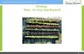 Yimby - Yes, in my back yard - Mobiele moestuin in uw achtertuin!