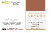 Introductie Thuisnetwerken; Pieter van der Hijden; HCC; 2017