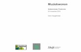 Presentatie 3e bijeenkomst (30 nov) muziekwonen tilburg