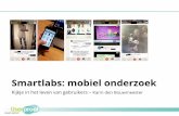 Smartlabs mobiel onderzoek   - UXinsight 2017