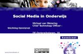 214 Social Media In Onderwijs   Michael Van Wetering