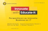 Perspectieven op innovatie: Business en IT - Mabelle Hernández en Sjors van der Beek - OWD17
