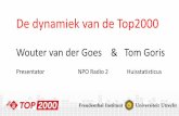 Wouter van der Goes & Tom Goris (Radio 2 - Top2000) @ CMC Muziek & Innovatie