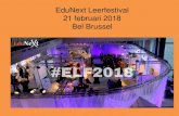 Slideshare EduNext leerfestival 2018 versie 20171210