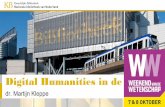 Digital Humanities in de KB